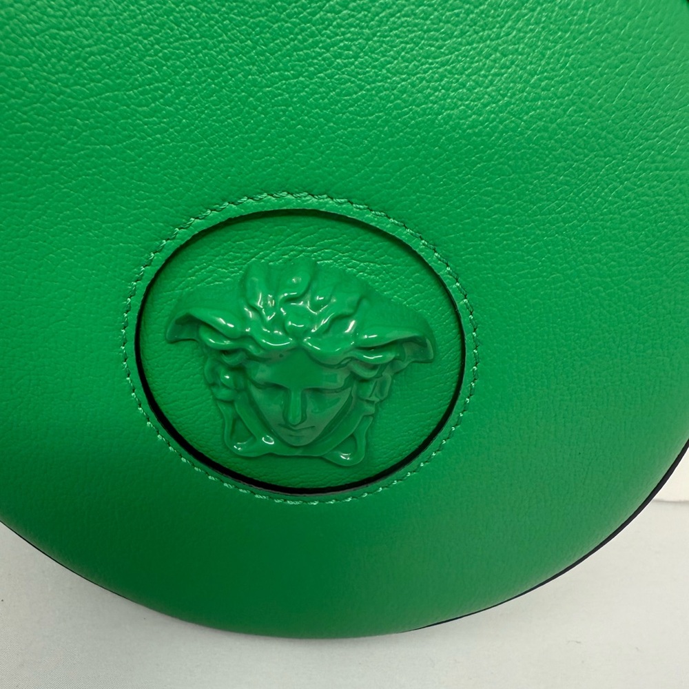 Versace Vibrant Green Medusa Crossbody Bag - Picture 3 of 8